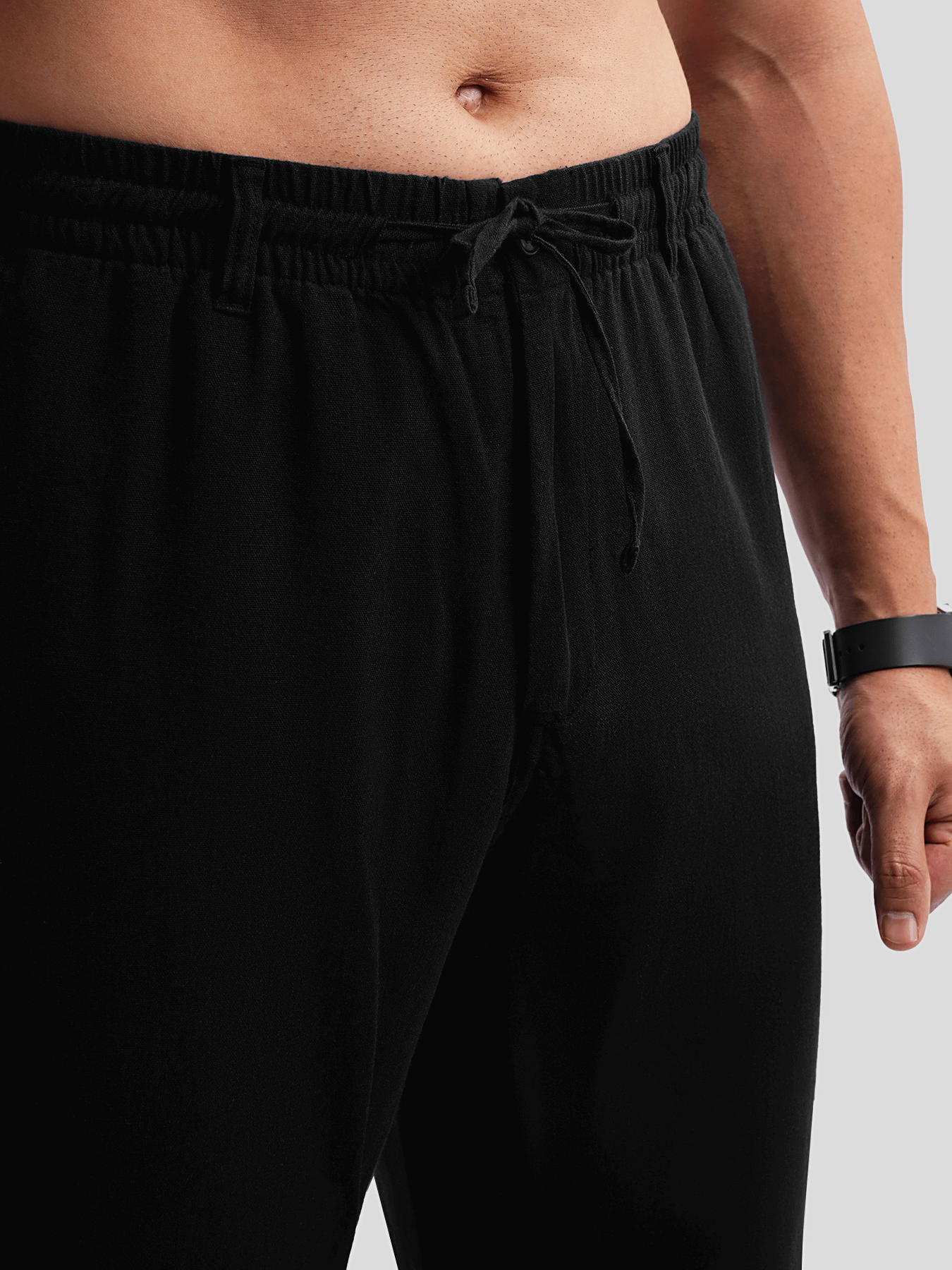 DreamWear Italian Linen Elastic Drawstring Pant