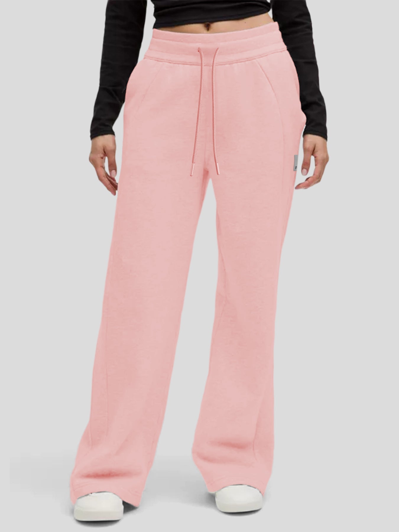 Women Modal Blend Hoodie And Wide Leg Pant Set