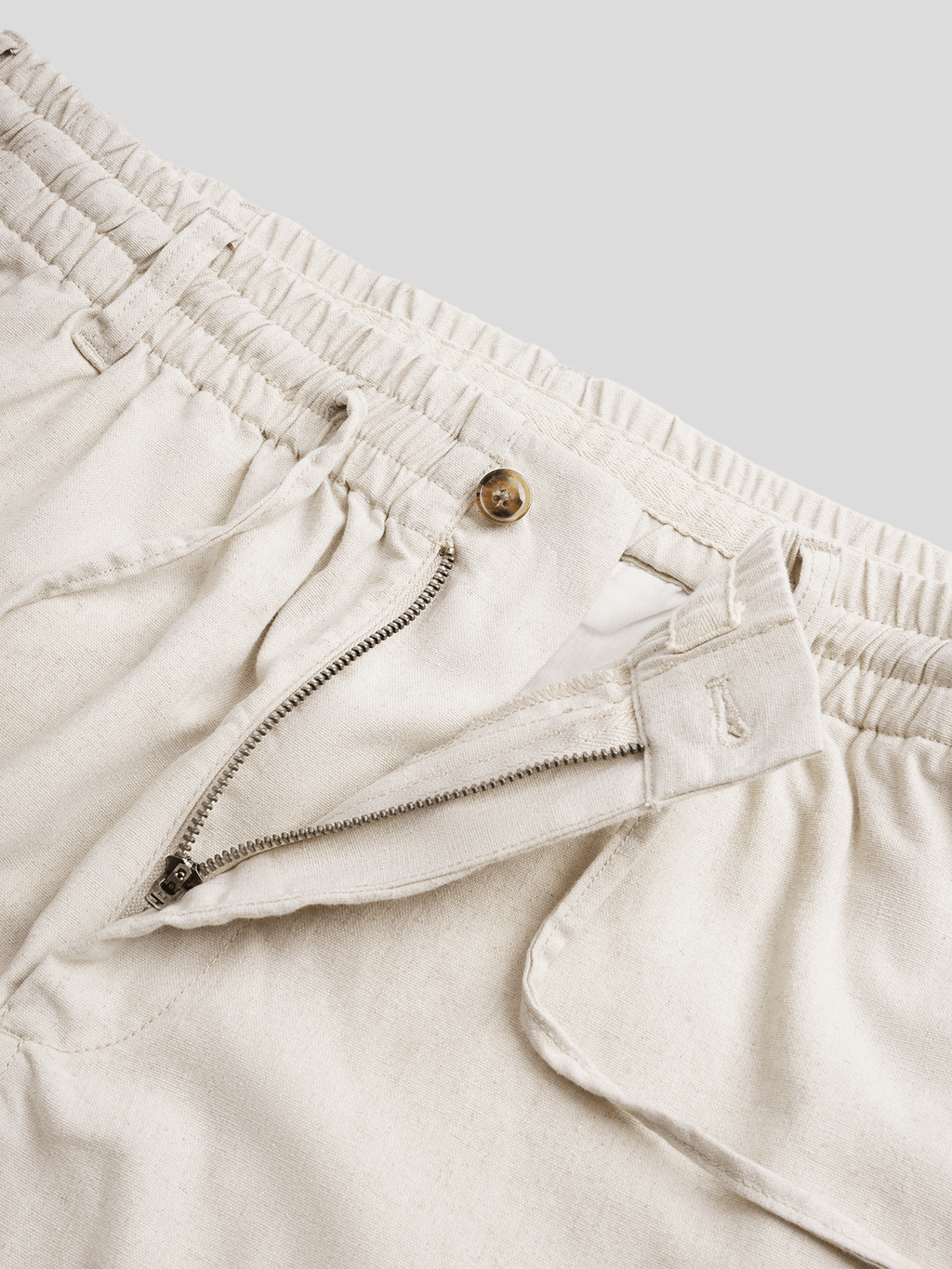 DreamWear Italian Linen Elastic Drawstring Pant