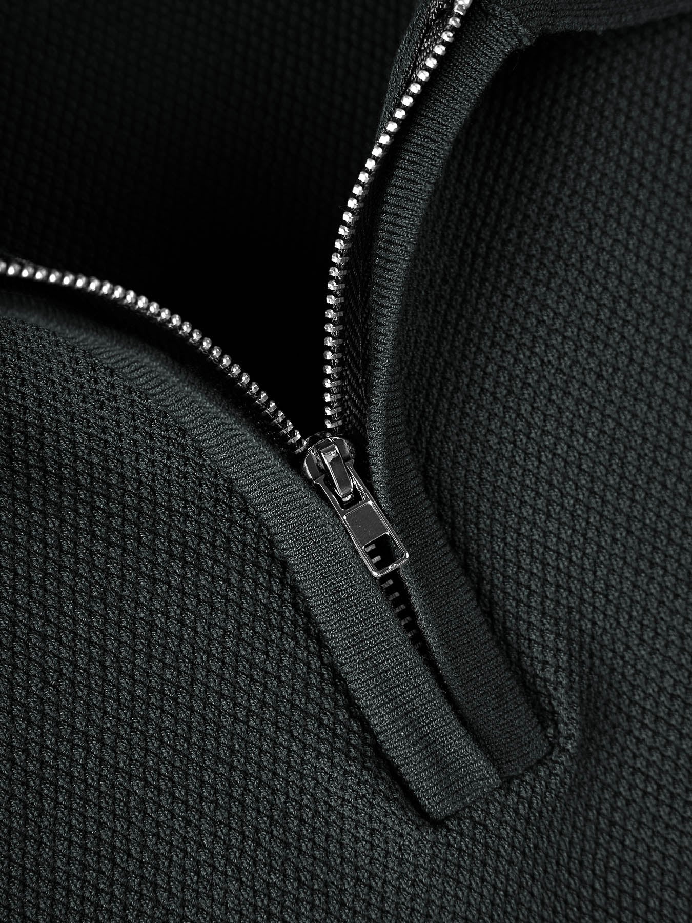 FlexKnit Active Knitted Zip Polo