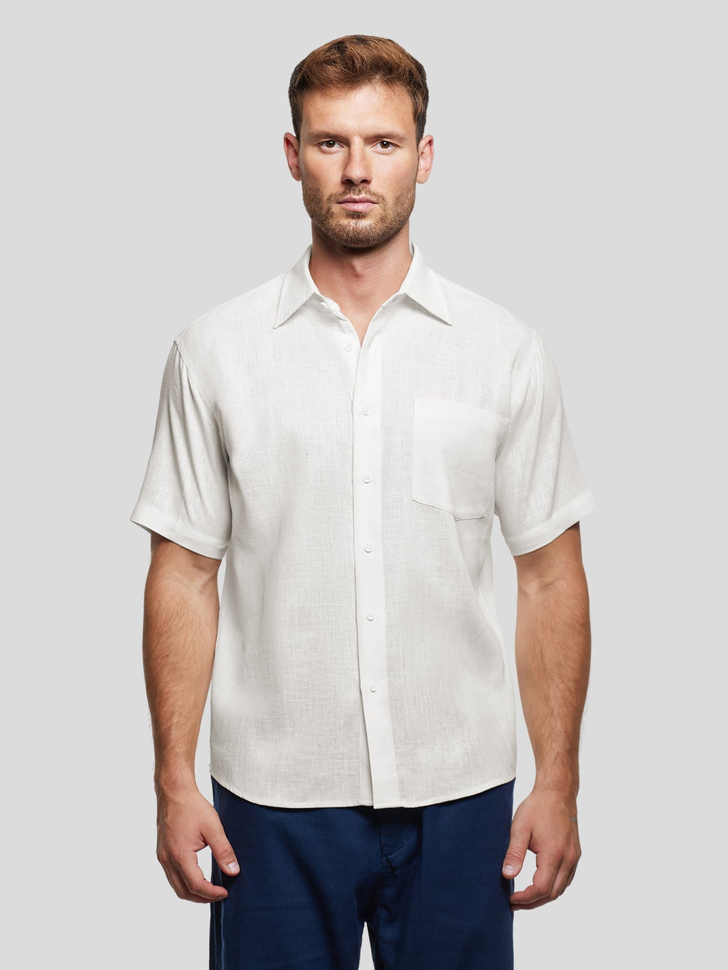 DreamWear Italian Linen Short Sleeve Shirt