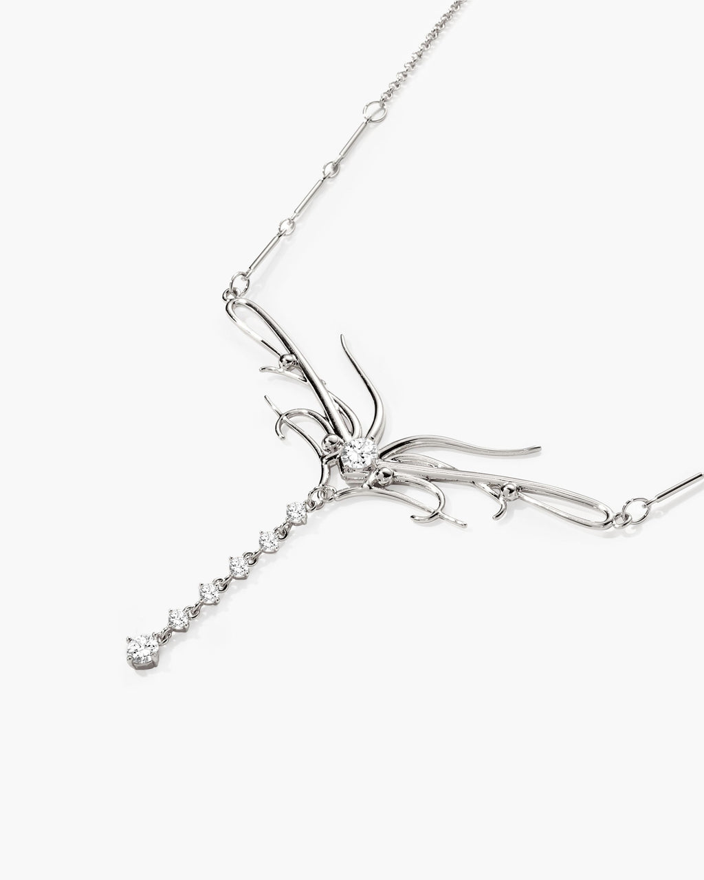 Dripping Waist Chain in Silver - en route jewelry