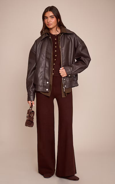 Compact Knit Trouser